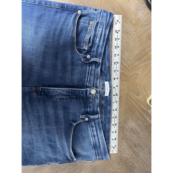 Good American Jeans Good Legs High Rise Skinny sz 15 / 33 Indigo Blue 30" inseam - Picture 7 of 11